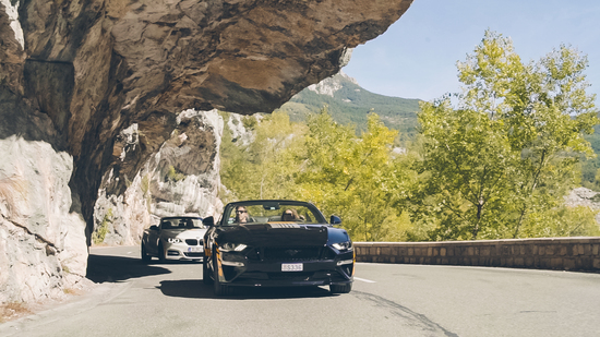 Black Chili Driving Experience 2019 su Route Napoléon e Grand Canyon - Mustang GT