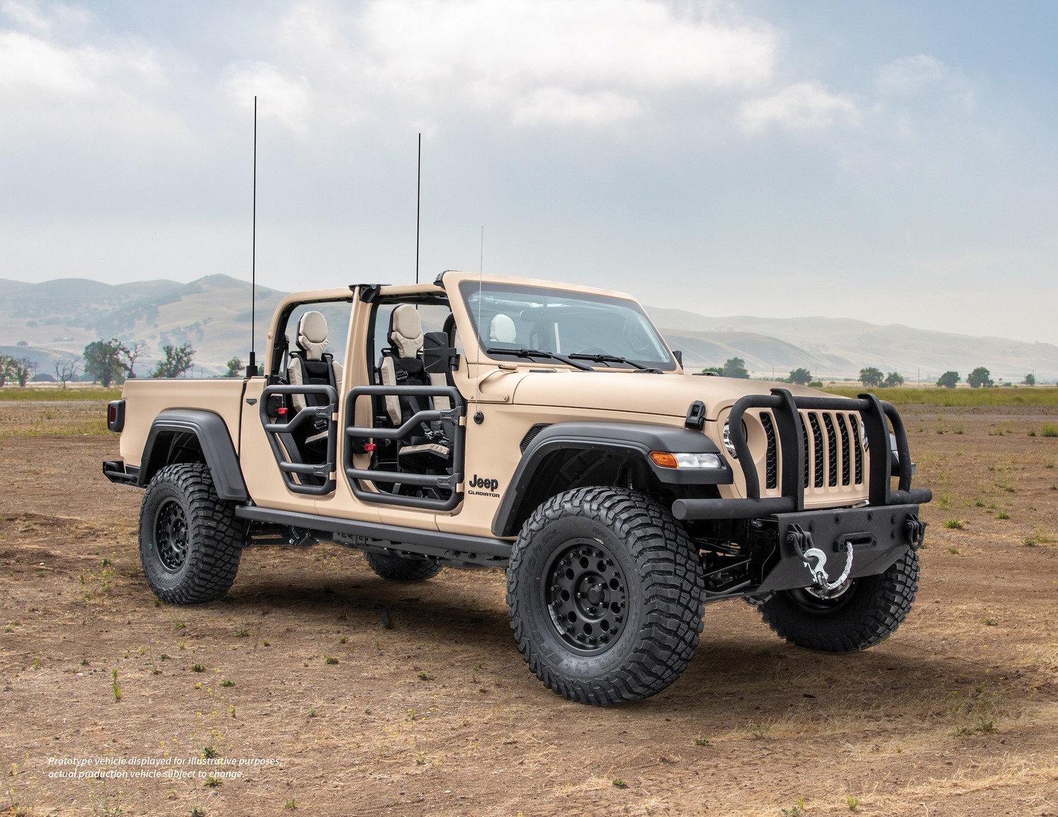 Jeep Gladiator XMT, la Gladiator per l’esercito USA