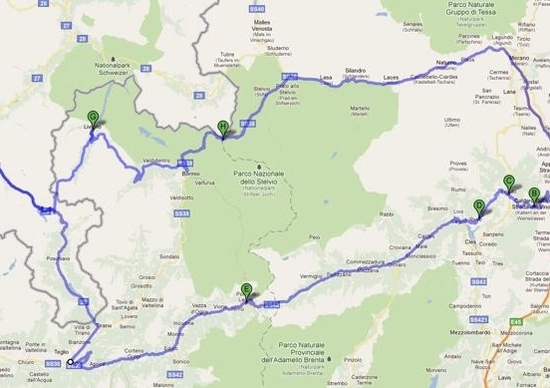 Da Mantova a Bolzano. Sì, viaggiare Da Mantova a Bolzano. Sì, viaggiare