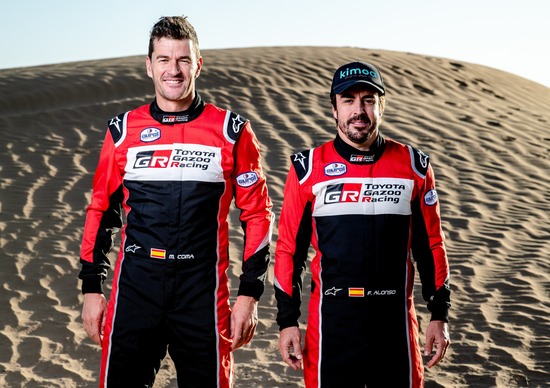 Dakar 2020. Toyota Gazoo Racing. Marc Coma dice di Fernando Alonso Dakar 2020. Toyota Gazoo Racing. Marc Coma dice di Fernando Alonso