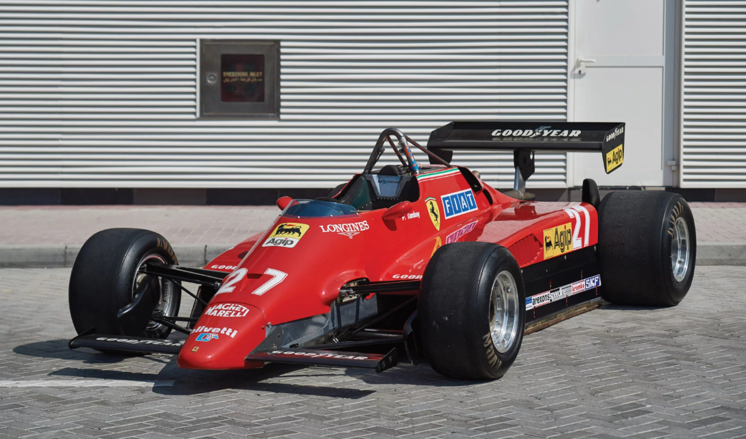Ferrari 126 C2: l'ultimo esemplare della monoposto da Formula 1 all'asta