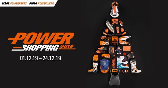Idee regalo? Ci pensa KTM con il PowerShopping Idee regalo? Ci pensa KTM con il PowerShopping