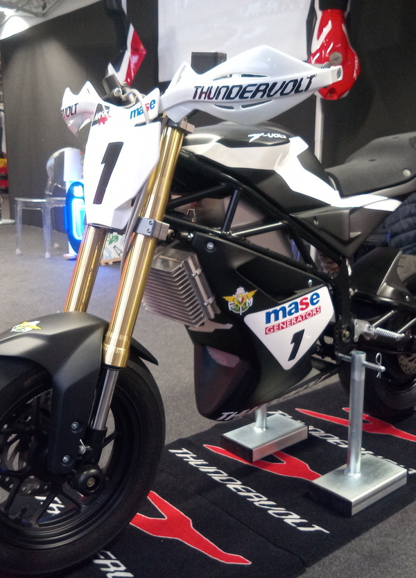 MBE 2020: Reggiani presenta il trofeo Thundervolt