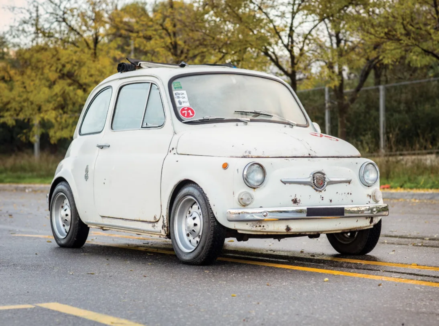 Abarth 695 SS: un rarissimo esemplare originale del 1966 all'asta