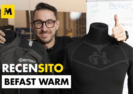 Befast Warm. Maglia termica riscaldata da moto made in Italy Befast Warm. Maglia termica riscaldata da moto made in Italy
