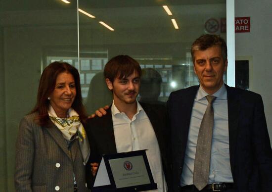 Andrea Cola migliore promessa sportiva di Roma Andrea Cola migliore promessa sportiva di Roma
