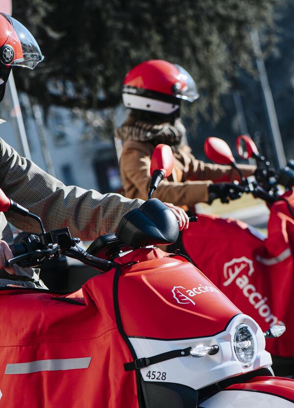Scooter sharing. A Milano arriva Acciona
