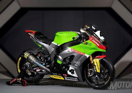 TT 2020: la Kawasaki Quattro di John McGuinness TT 2020: la Kawasaki Quattro di John McGuinness