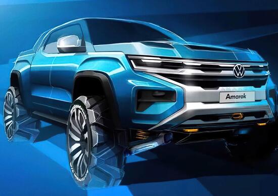Volkswagen Amarok, ecco il teaser della seconda generazione Volkswagen Amarok, ecco il teaser della seconda generazione