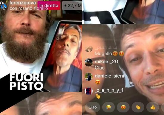 Valentino Rossi scherza su Instagram con Jovanotti: “Un figlio durante la quarantena? Adesso ci pensiamo” Valentino Rossi scherza su Instagram con Jovanotti: “Un figlio durante la quarantena? Adesso ci pensiamo”