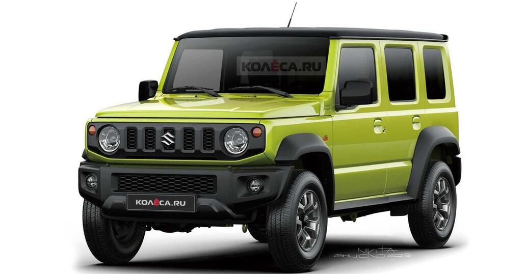 Suzuki: la grande Jimny a 5 porte per l'India