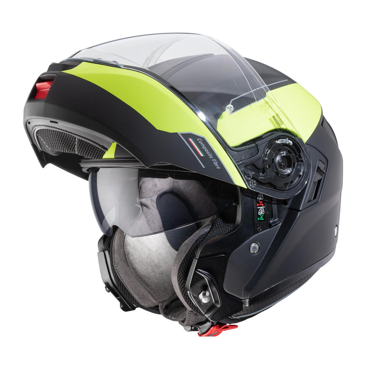 PRESE D/' ARIA DIVERSE GRAFICHE NUOVO CASCO INTEGRALE INTERNI ESTRAIBILI