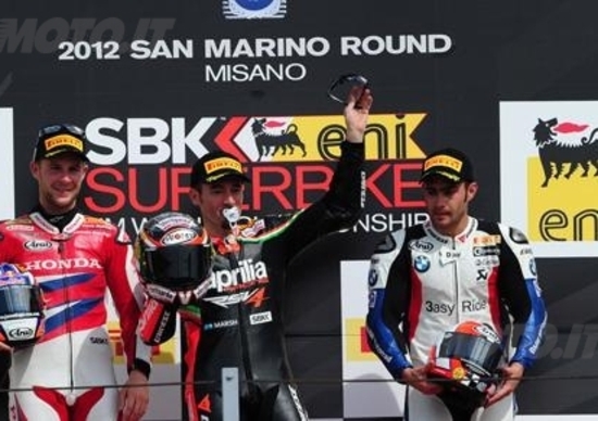 Biaggi vince anche gara due a Misano Biaggi vince anche gara due a Misano