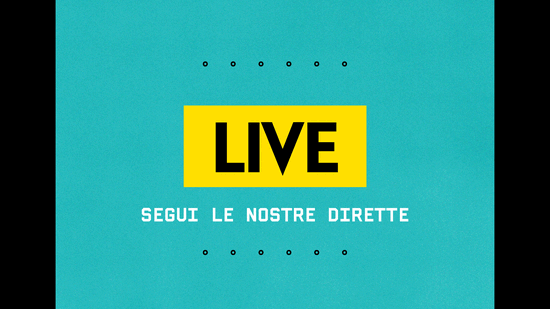 Ecco il programma delle nostre dirette (sui nostri social e sul sito) Ecco il programma delle nostre dirette (sui nostri social e sul sito)