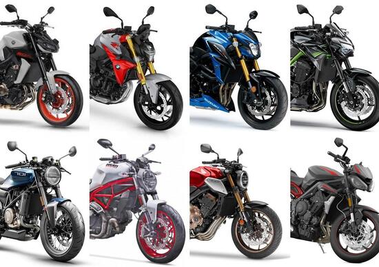 Moto, consigli per gli acquisti: 9 naked nuove sotto i 10 mila euro Moto, consigli per gli acquisti: 9 naked nuove sotto i 10 mila euro