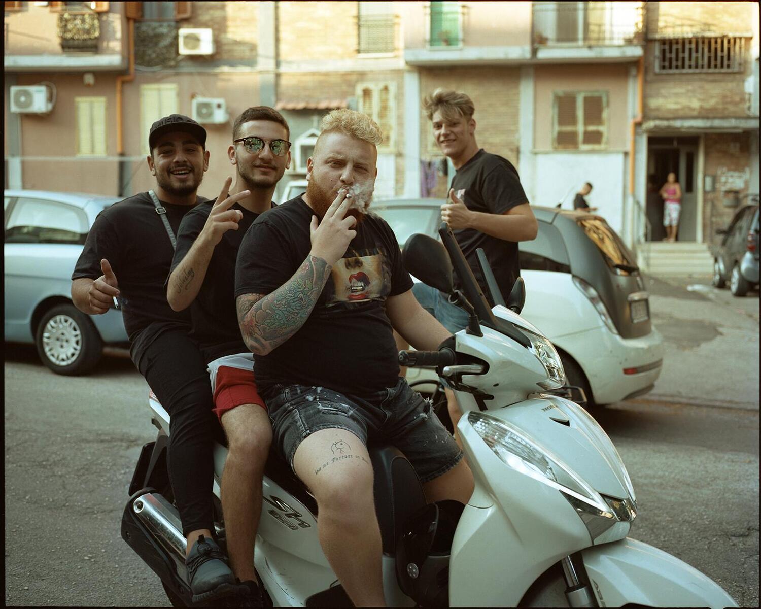 Glauco Canalis - In 3 e una sigaretta – Rione Traiano – 2019