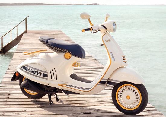 Vespa 946 Christian Dior, frutto della collaborazione di due icone Vespa 946 Christian Dior, frutto della collaborazione di due icone