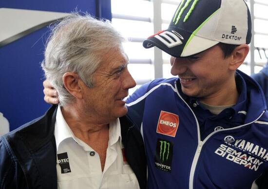 Jorge Lorenzo e Giacomo Agostini: pace fatta Jorge Lorenzo e Giacomo Agostini: pace fatta