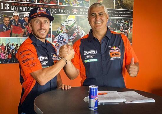 MXGP: Cairoli con KTM anche nel 2021 MXGP: Cairoli con KTM anche nel 2021