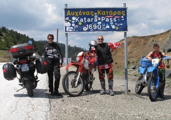 In moto in Grecia... in famiglia In moto in Grecia... in famiglia