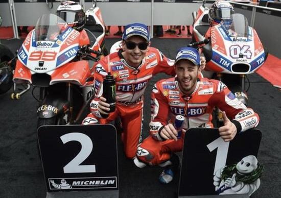 MotoGP. Dovizioso-Lorenzo-Ducati: quante contraddizioni MotoGP. Dovizioso-Lorenzo-Ducati: quante contraddizioni