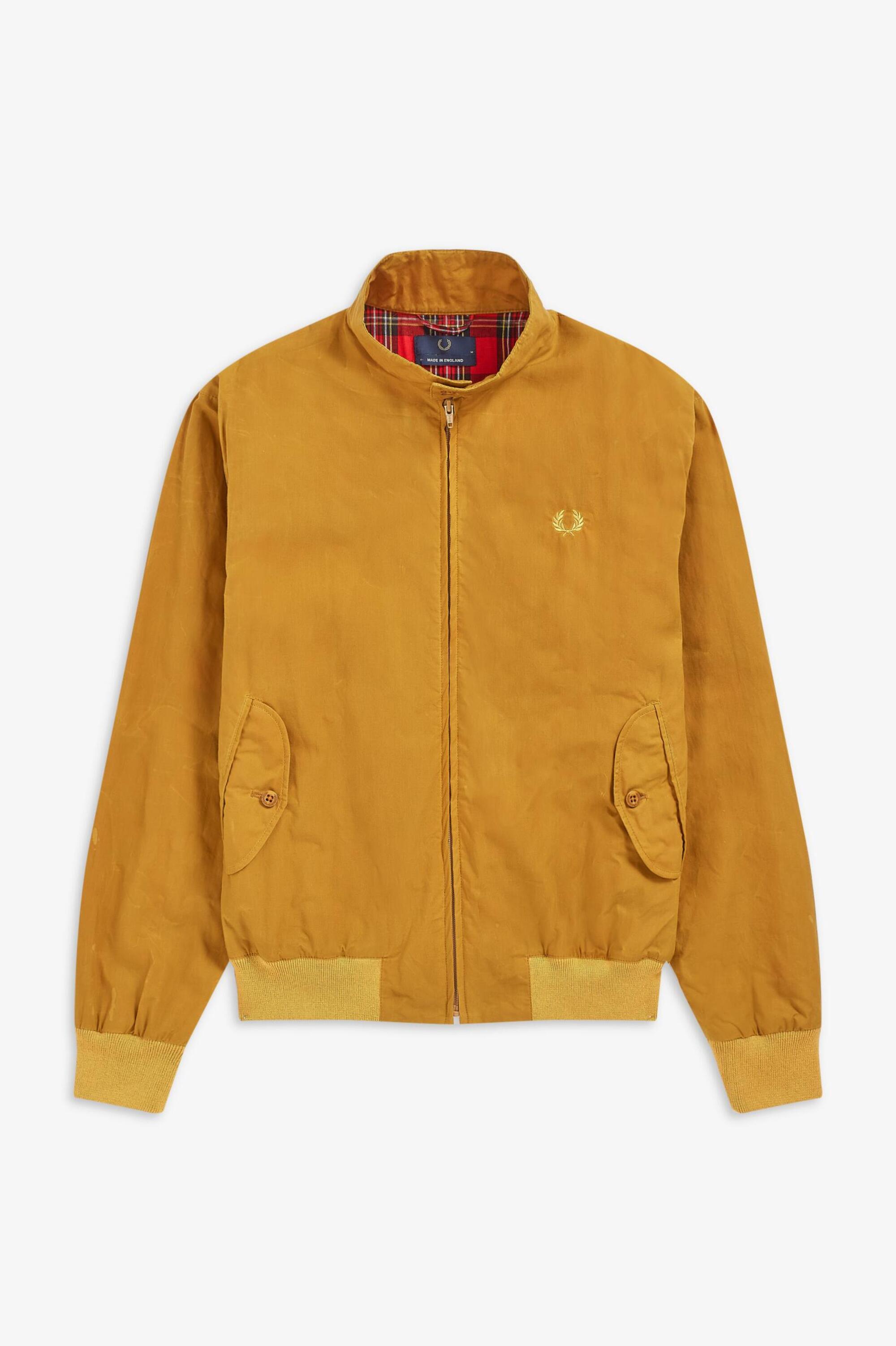 Fred Perry giacca Harrington gialla