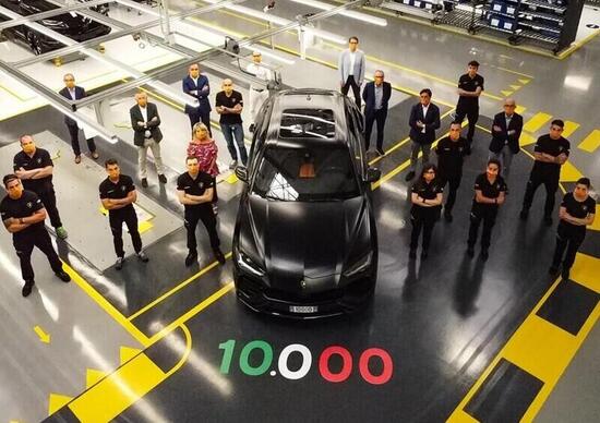 Lamborghini: prodotte 10.000 Urus Lamborghini: prodotte 10.000 Urus