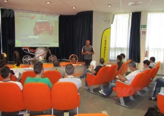 Dunlop e Andreani Group insieme per la formazione moto Dunlop e Andreani Group insieme per la formazione moto