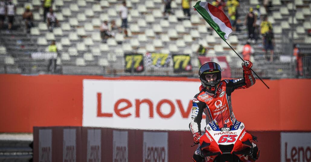 MotoGP 2020. GP di San Marino. Pecco Bagnaia: Mi merito un otto!