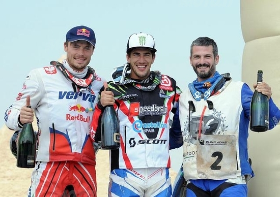 Joan Barreda (Husqvarna) vince il Rally dei Faraoni 2012 Joan Barreda (Husqvarna) vince il Rally dei Faraoni 2012