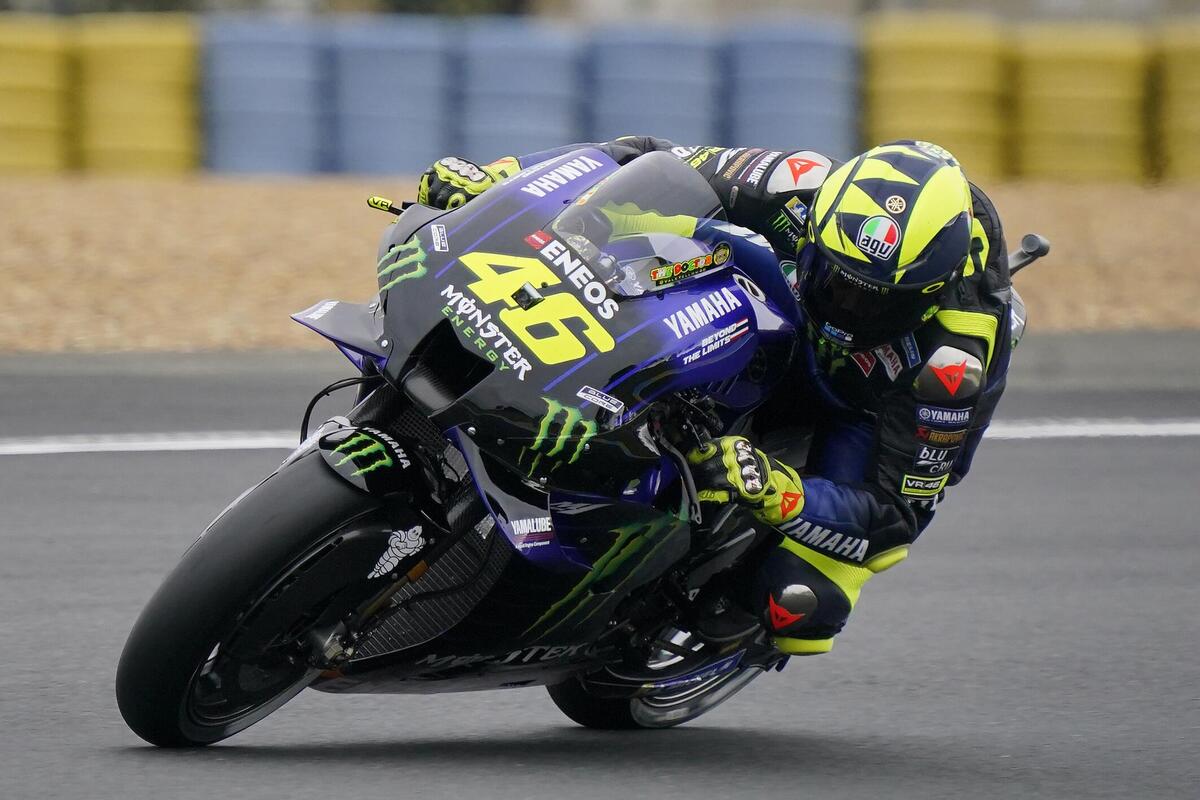 valentino rossi le mans 2020