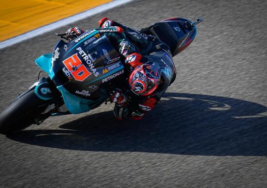 MotoGP 2020. GP di Aragon. Fabio Quartararo conquista la pole di Aragon MotoGP 2020. GP di Aragon. Fabio Quartararo conquista la pole di Aragon