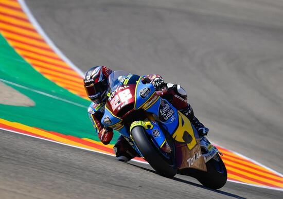 MotoGP 2020. GP di Aragon: rivoluzione in Moto2, ora comanda Bastianini MotoGP 2020. GP di Aragon: rivoluzione in Moto2, ora comanda Bastianini