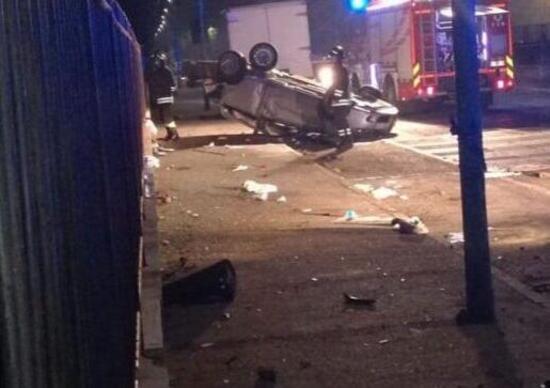 Tragedia sfiorata: con moglie e figli in auto fugge all’alt delle forze dell’ordine e finisce a ruote all'aria Tragedia sfiorata: con moglie e figli in auto fugge all’alt delle forze dell’ordine e finisce a ruote all'aria