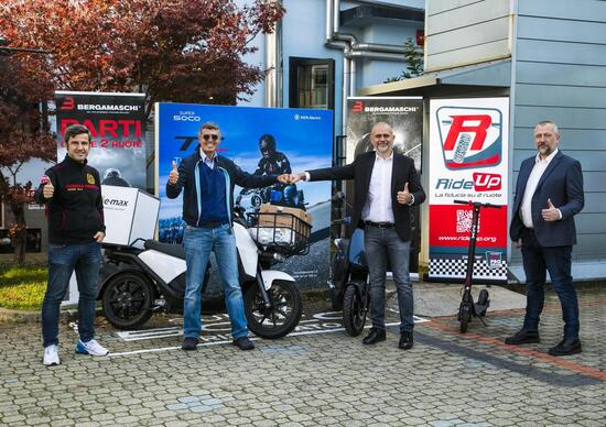 Vmoto Soco Italy Srl e Bergamaschi, partnership per la distribuzione Vmoto Soco Italy Srl e Bergamaschi, partnership per la distribuzione