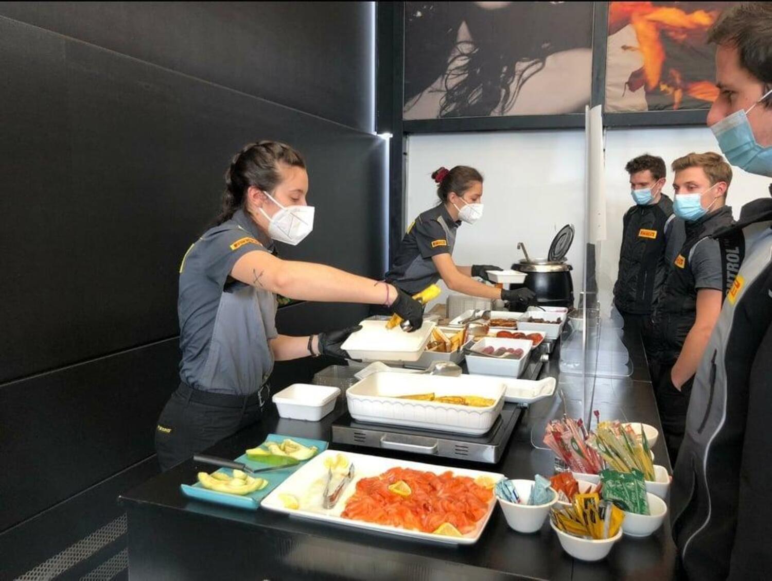 Formula 1: il dietro le quinte del catering