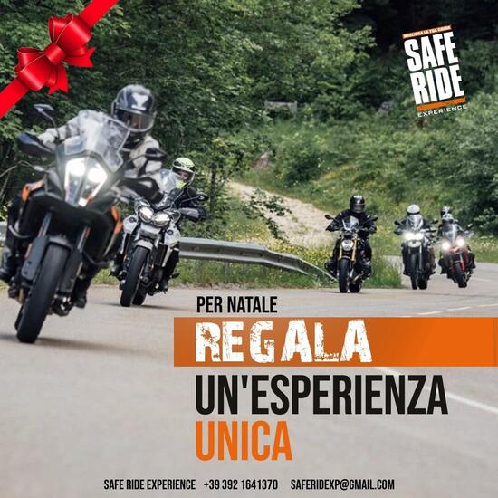 - 3 a Natale 2020, un'idea regalo al giorno (per lui e per lei): Safe Ride Experience - 3 a Natale 2020, un'idea regalo al giorno (per lui e per lei): Safe Ride Experience