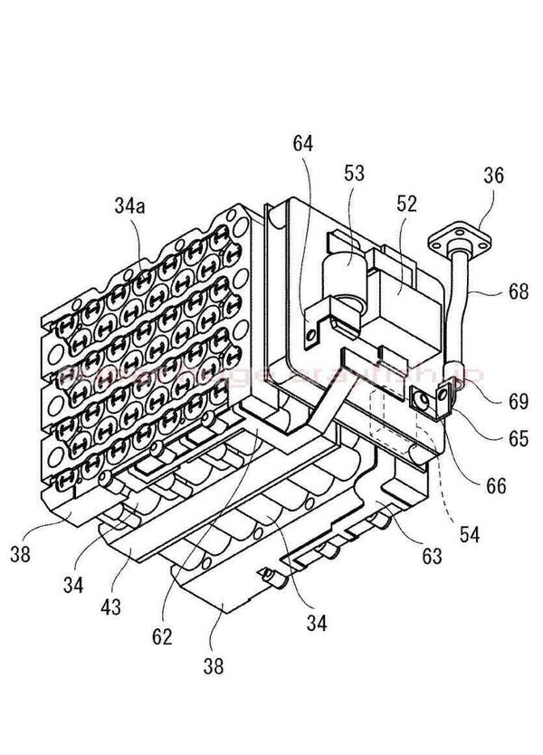 Kawasaki ibrida. Spunta il brevetto della batteria