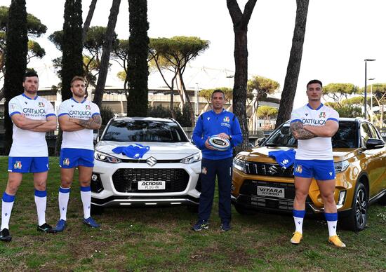 Suzuki è partner della Federazione Italiana Rugby Suzuki è partner della Federazione Italiana Rugby
