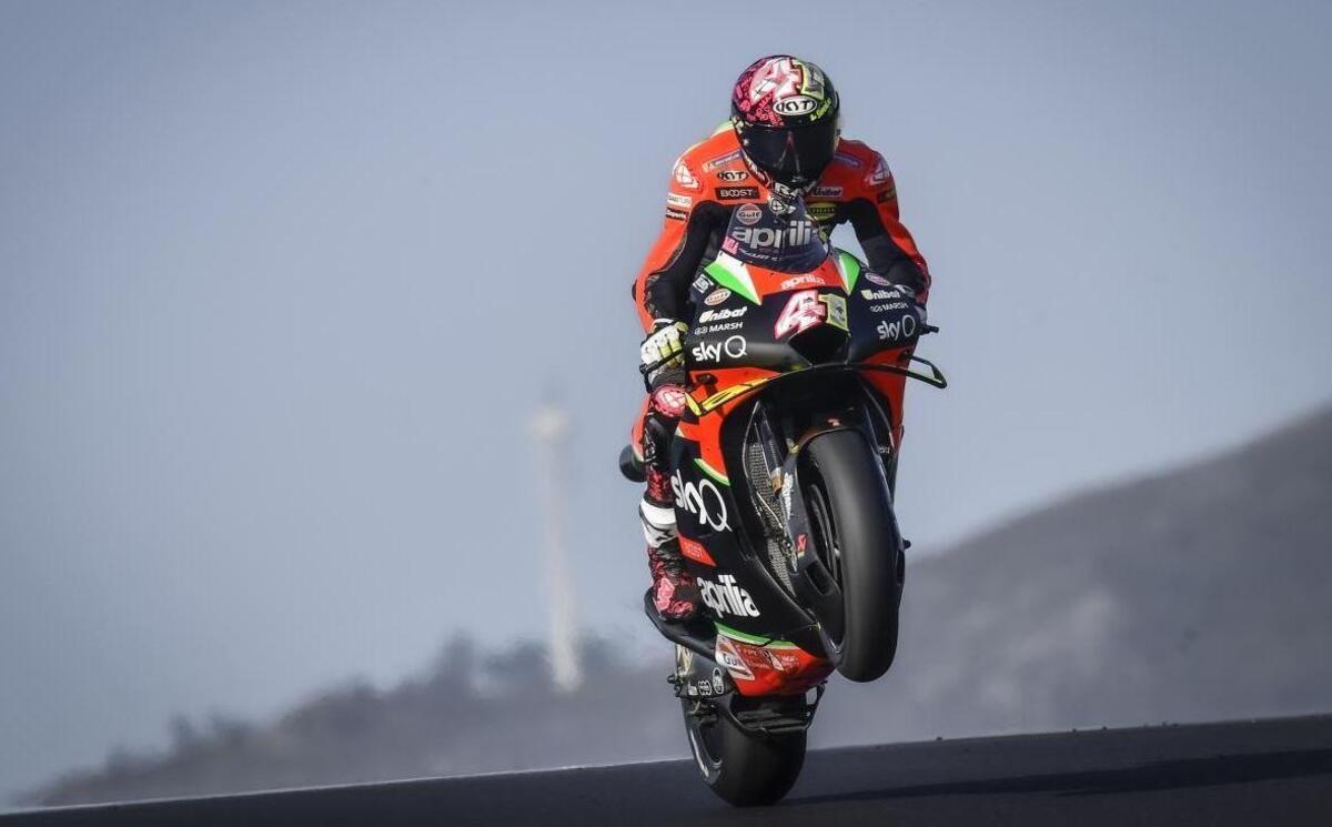 Motogp 21 The New Aprilia On The Track In Jerez Ruetir