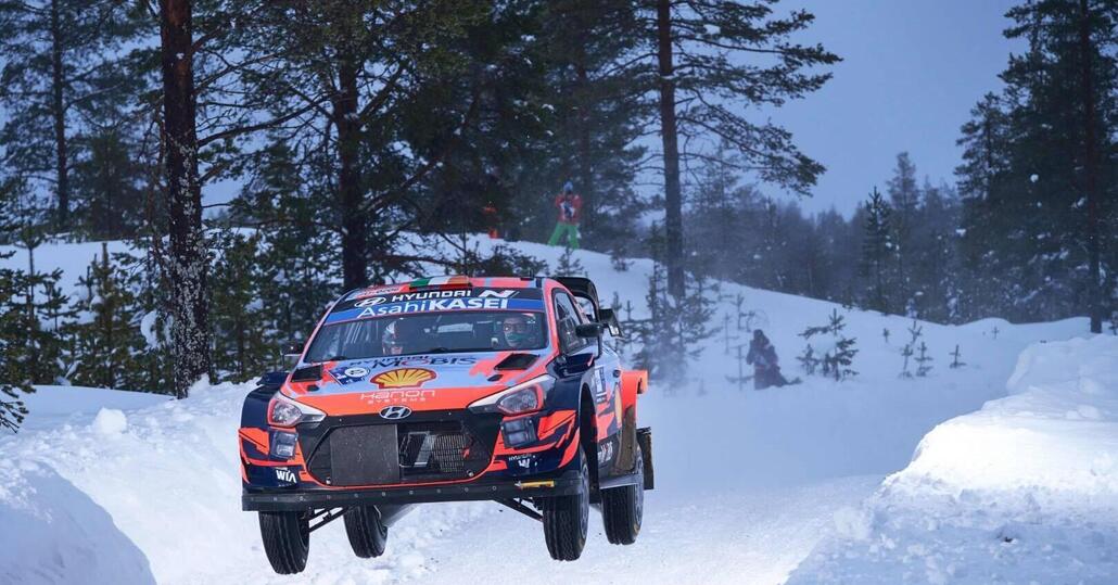 WRC21. Arctic Rally. D-1. Super Tanak in Super Hyundai