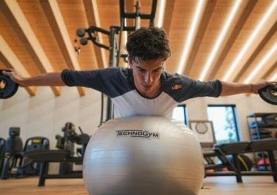 Dopo la fisioterapia, per Marc Marquez si aprono le porte della palestra Dopo la fisioterapia, per Marc Marquez si aprono le porte della palestra