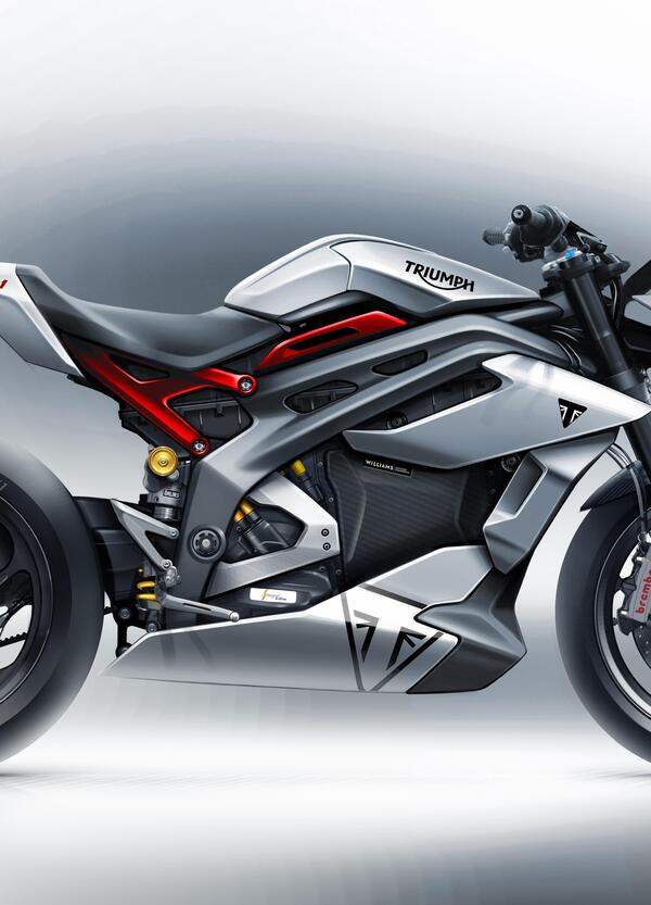Triumph Project TE-1. Svelati il motore elettrico e i primi bozzetti