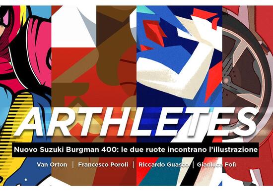 Suzuki lancia ARThletes, il progetto che unisce arte e motori Suzuki lancia ARThletes, il progetto che unisce arte e motori