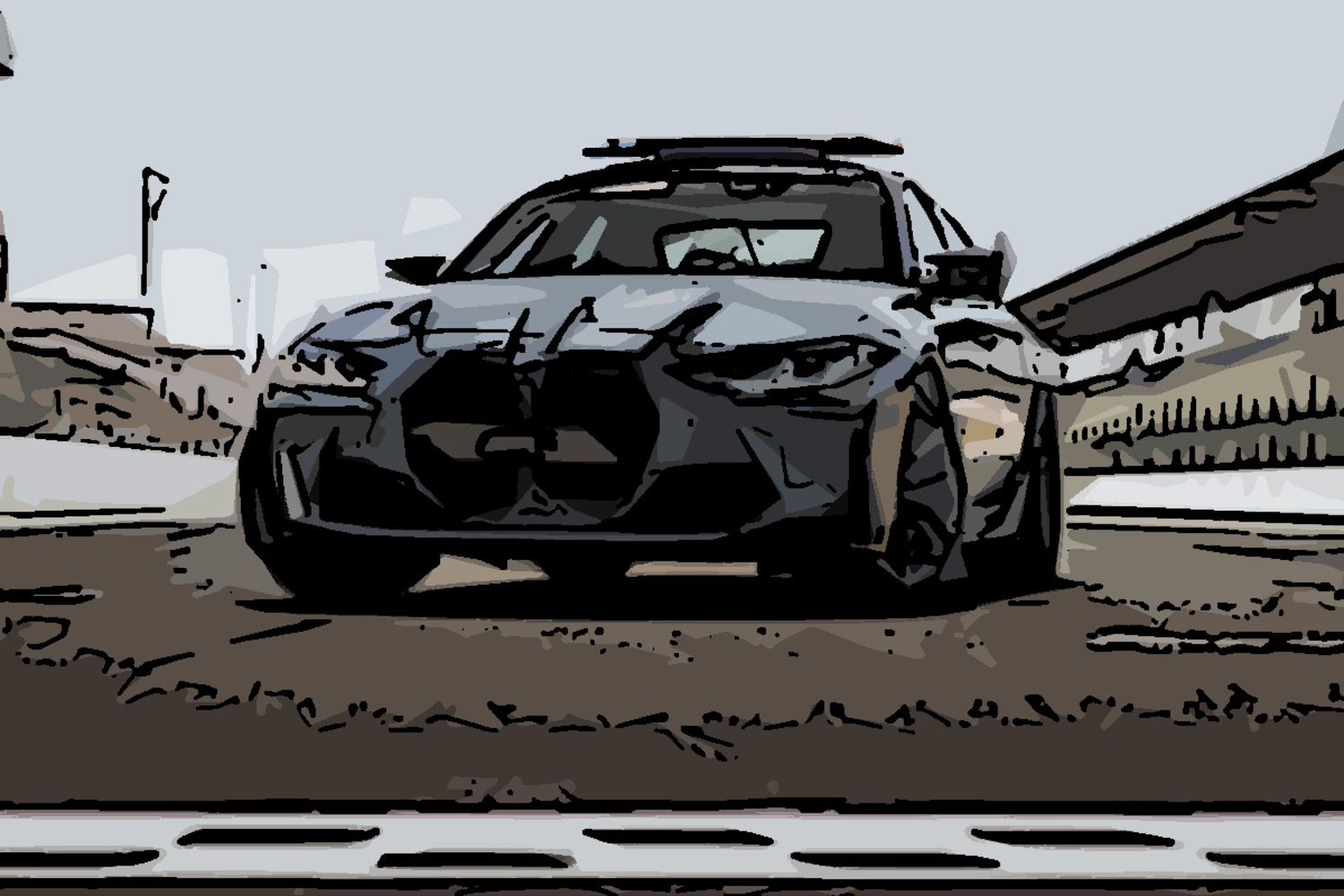 BMW M3 MotoGP Safety Car