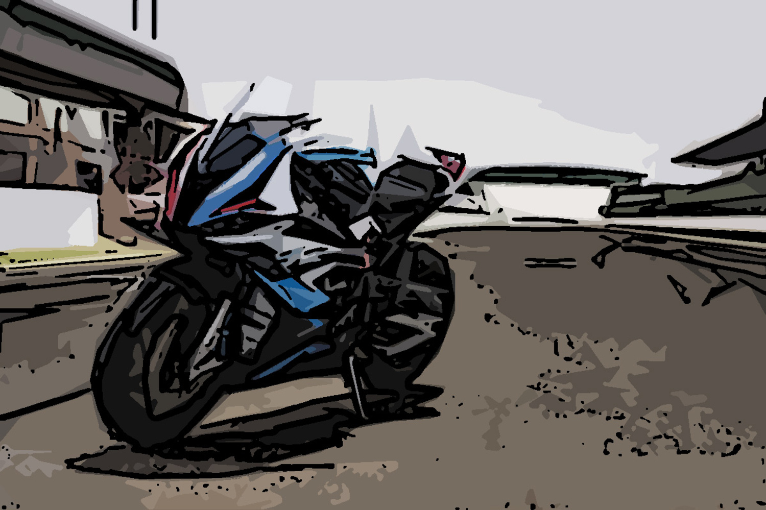 BMW M 1000 RR MotoGP Safety Bike
