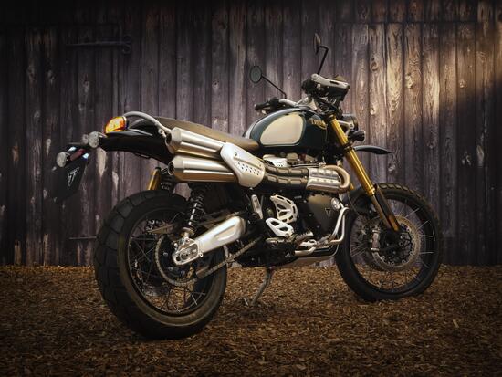Nuova Triumph Scrambler 1200 Steve McQueen Edition Nuova Triumph Scrambler 1200 Steve McQueen Edition