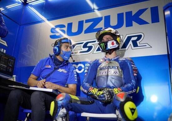 MotoGP 2021. GP del Portogallo a Portimao. Frankie Carchedi ha il Covid19 (nonostante il vaccino): Joan Mir è senza capomeccanico MotoGP 2021. GP del Portogallo a Portimao. Frankie Carchedi ha il Covid19 (nonostante il vaccino): Joan Mir è senza capomeccanico