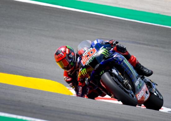 MotoGP. GP del Portogallo a Portimao. Fabio Quartararo chiude in testa le FP3 MotoGP. GP del Portogallo a Portimao. Fabio Quartararo chiude in testa le FP3