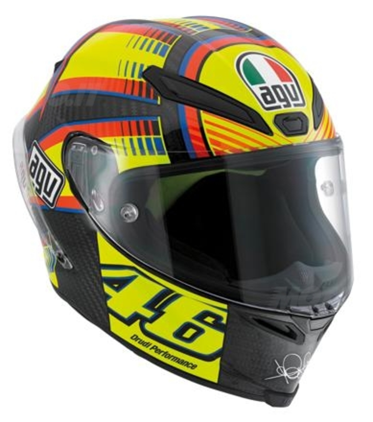 AGV Pista GP Soleluna, replica Valentino Rossi - Accessori - Moto.it